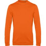 Herren-Sweatshirt ohne Kapuze #Set in - Pure Orange XS
