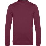 Herren-Sweatshirt ohne Kapuze #Set in - Burgunderrot XXL