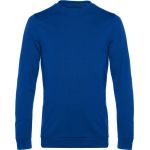 Herren-Sweatshirt ohne Kapuze #Set in - Königsblau XS