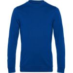 Herren-Sweatshirt ohne Kapuze #Set in - Königsblau 3XL