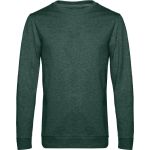 Herren-Sweatshirt ohne Kapuze #Set in - Heather dunkelgrün XL