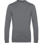 Herren-Sweatshirt ohne Kapuze #Set in - Elefantengrau XL