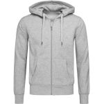 Herren-Kapuzenpullover Stedman 5610 - Grau meliert L