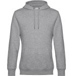 Herren Kapuzenpullover KING Hooded - Heather grey S
