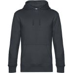Herren Kapuzenpullover KING Hooded - Asphalt 3XL