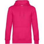 Herren Kapuzenpullover KING Hooded - Magenta Pink XS