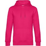 Herren Kapuzenpullover KING Hooded - Magentarosa XXL
