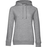 Damen Kapuzenpullover KING Hooded - Heather grey M