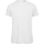 Herren T-Shirt B+C Inspire T aus Bio-Baumwolle - Weiß M