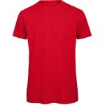Herren T-Shirt B+C Inspire T aus Bio-Baumwolle - Rot XXL
