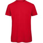 Herren T-Shirt B+C Inspire T aus Bio-Baumwolle – Rot 3XL