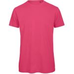 Herren-T-Shirt B+C Inspire T aus Bio-Baumwolle – Fuchsia L