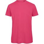 Herren-T-Shirt B+C Inspire T aus Bio-Baumwolle – Fuchsia XL