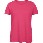 Damen T-Shirt B+C Inspire T aus Bio-Baumwolle – Fuchsia XXL