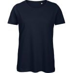 Damen T-Shirt B+C Inspire T aus Bio-Baumwolle - Navy M