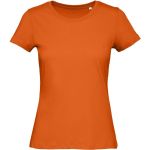 Damen T-Shirt B+C Inspire T aus Bio-Baumwolle - Urban Orange XS