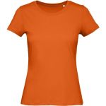 Damen T-Shirt B+C Inspire T aus Bio-Baumwolle – Urban Orange XXL