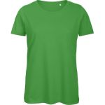 Damen T-Shirt B+C Inspire T aus Bio-Baumwolle – Echtgrün XS