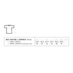 Damen T-Shirt B+C Inspire T aus Bio-Baumwolle - Schwarz XS