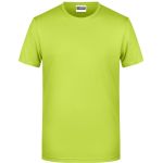 Pánské tričko z bio bavlny James+Nicholson 8008 - Acid yellow M