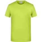 Pánské tričko z bio bavlny James+Nicholson 8008 - Acid yellow M