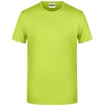 James+Nicholson 8008 Herren-T-Shirt aus Bio-Baumwolle – Säuregelb XXL