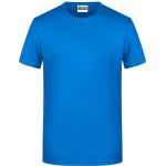 James+Nicholson 8008 Herren-T-Shirt aus Bio-Baumwolle – Cobalt M
