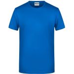 James+Nicholson 8008 Herren-T-Shirt aus Bio-Baumwolle – Royal S