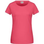 James+Nicholson 8007 Bio-Baumwoll-Damen-T-Shirt – Himbeere S