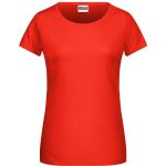 Damen-T-Shirt aus Bio-Baumwolle James+Nicholson 8007 – Grenadine XL