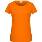 James+Nicholson 8007 Damen-T-Shirt aus Bio-Baumwolle – Orange XS