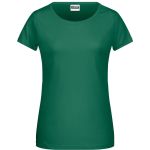 Damen-T-Shirt aus Bio-Baumwolle James+Nicholson 8007 – Irischgrün M