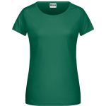 Damen-T-Shirt aus Bio-Baumwolle James+Nicholson 8007 – Irischgrün L