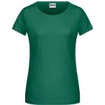 James+Nicholson 8007 Damen-T-Shirt aus Bio-Baumwolle – Irischgrün XXL