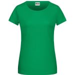 Damen-T-Shirt aus Bio-Baumwolle James+Nicholson 8007 – Farngrün XS