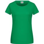 Damen-T-Shirt aus Bio-Baumwolle James+Nicholson 8007 – Farngrün XL