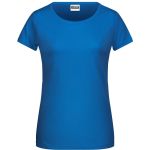 James+Nicholson 8007 Damen-T-Shirt aus Bio-Baumwolle – Royal XS
