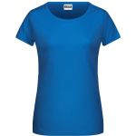 James+Nicholson 8007 Damen-T-Shirt aus Bio-Baumwolle – Royal XXL