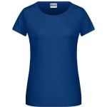 Damen-T-Shirt aus Bio-Baumwolle James+Nicholson 8007 - Dark Royal M