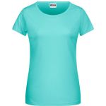 James+Nicholson 8007 Damen-T-Shirt aus Bio-Baumwolle – Mint XS