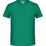 James+Nicholson T-Shirt aus Bio-Baumwolle für Jungen 8008B – Irischgrün XS