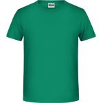 James+Nicholson T-Shirt aus Bio-Baumwolle für Jungen 8008B – Irischgrün S