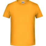 James+Nicholson T-Shirt aus Bio-Baumwolle für Jungen 8008B – Goldgelb L