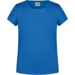 James+Nicholson 8007G Mädchen-T-Shirt aus Bio-Baumwolle – Kobalt XXL