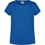 James+Nicholson Mädchen-T-Shirt aus Bio-Baumwolle 8007G – Royal S