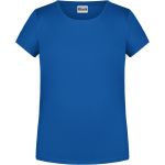 James+Nicholson 8007G Bio-Baumwoll-T-Shirt für Mädchen – Royal M