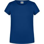 James+Nicholson Mädchen-T-Shirt aus Bio-Baumwolle 8007G – Dark Royal XL