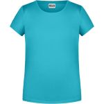 James+Nicholson Mädchen-T-Shirt aus Bio-Baumwolle 8007G – Pacific L