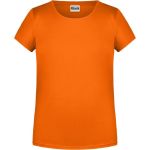 James+Nicholson Mädchen-T-Shirt aus Bio-Baumwolle 8007G - Orange S