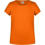 James+Nicholson Mädchen-T-Shirt aus Bio-Baumwolle 8007G - Orange M